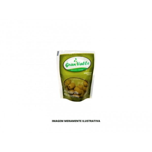 AZEITONA - GRAN VALLE - 50g VERDE COM CAROCO - CX36